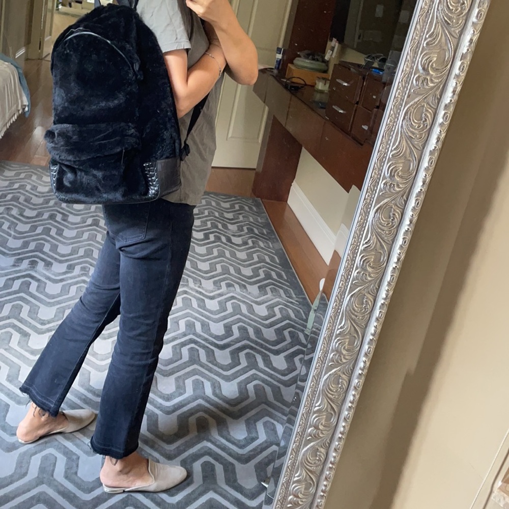 Alexander Wang black backpack